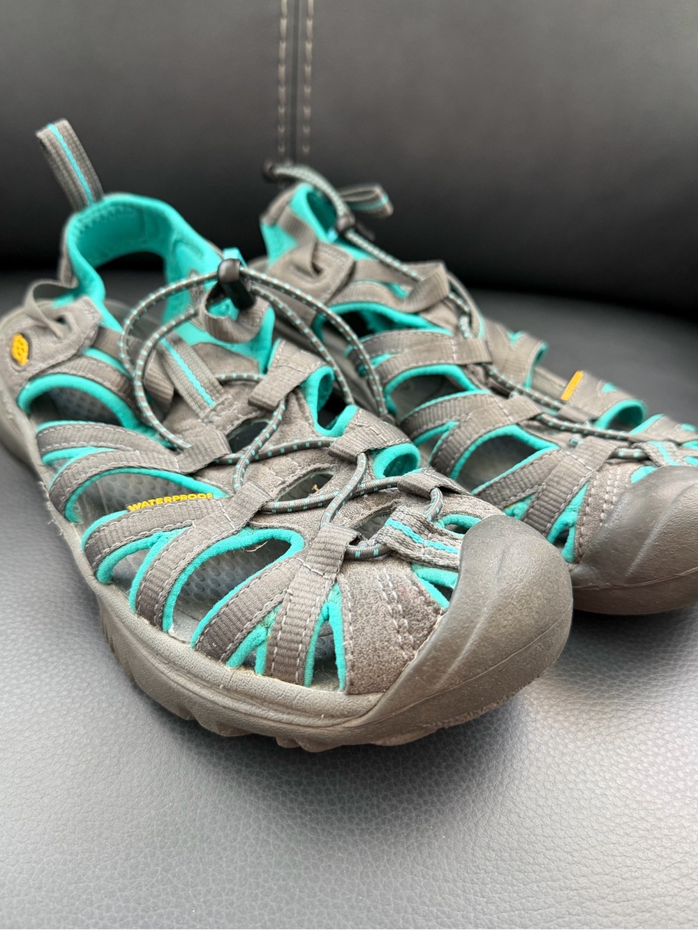 Keen Women's Gray and Teal Outdoor Water-Ready Sandals